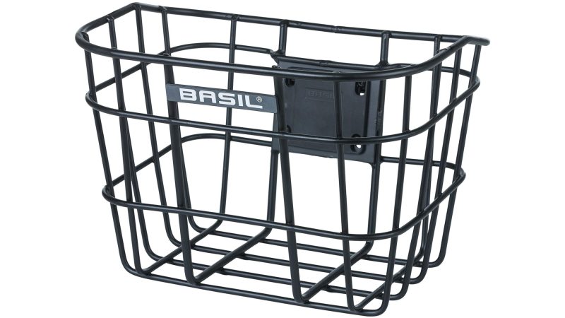 basil v r korb bremen alu schwarz
