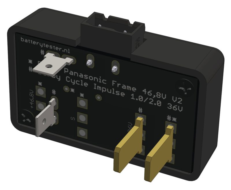 batterytester adapter fuer impulse schwarz