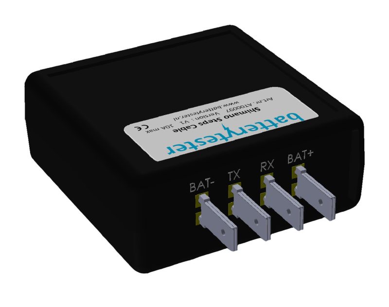 batterytester adapter fuer shimano e6000 schwarz