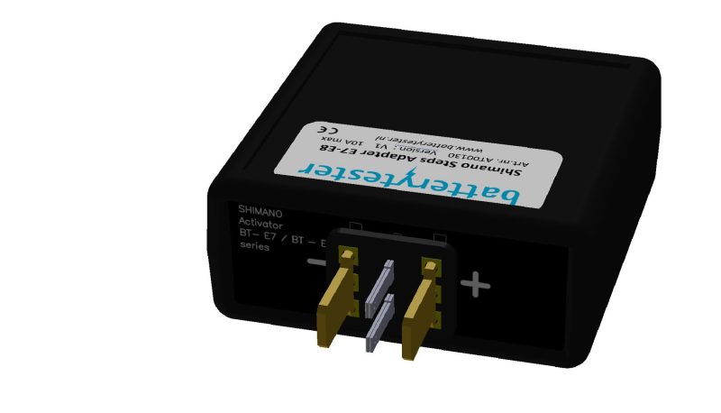 batterytester adapter fuer shimano e7000 e8000 schwarz