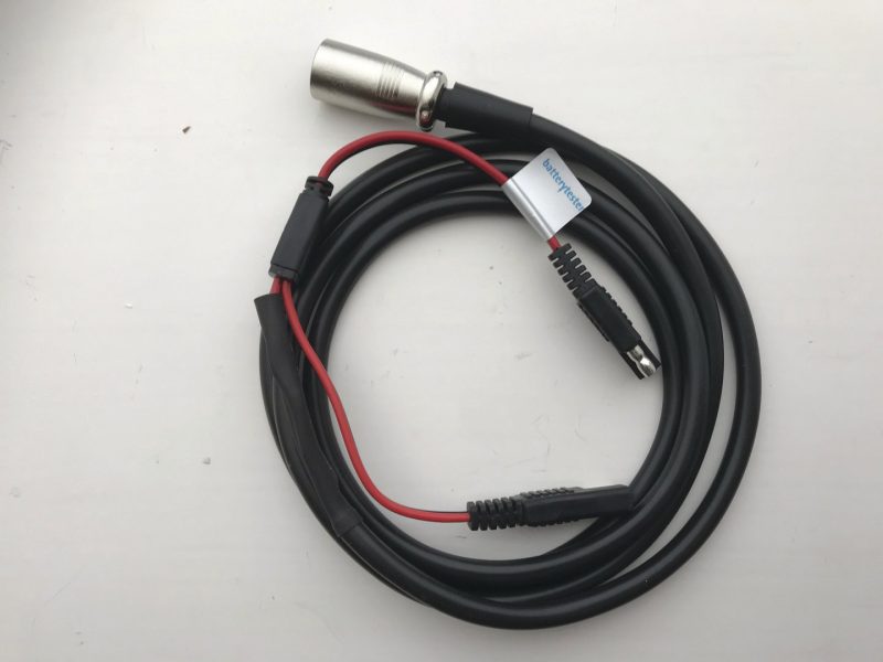 batterytester kabelsatz fuer trek schwarz