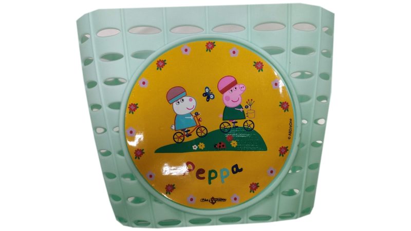 bike fashion kinderkorb peppa pig