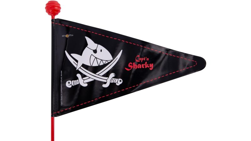 bike fashion sicherheitswimpel captn sharky