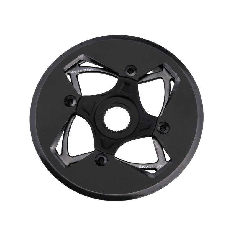 bikeco spare parts kettenblatt chainflow 3d 42 zaehne schwarz 1
