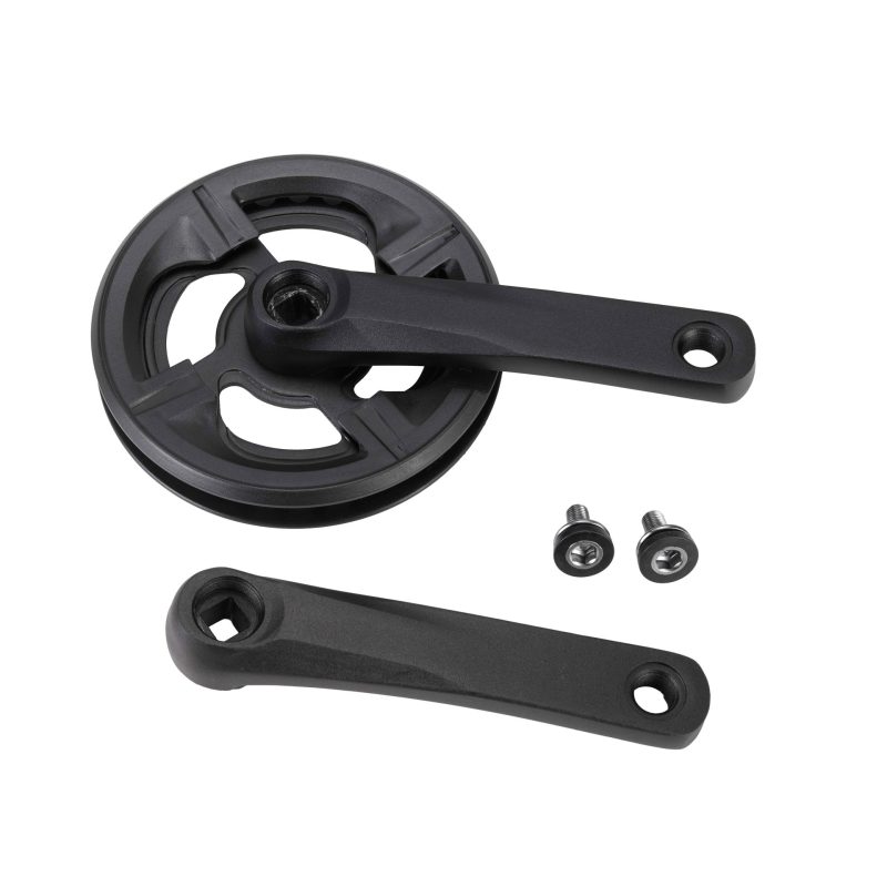 bikeco spare parts kettenradgarnitur kids 127 mm 30 zaehne aluminium schwarz