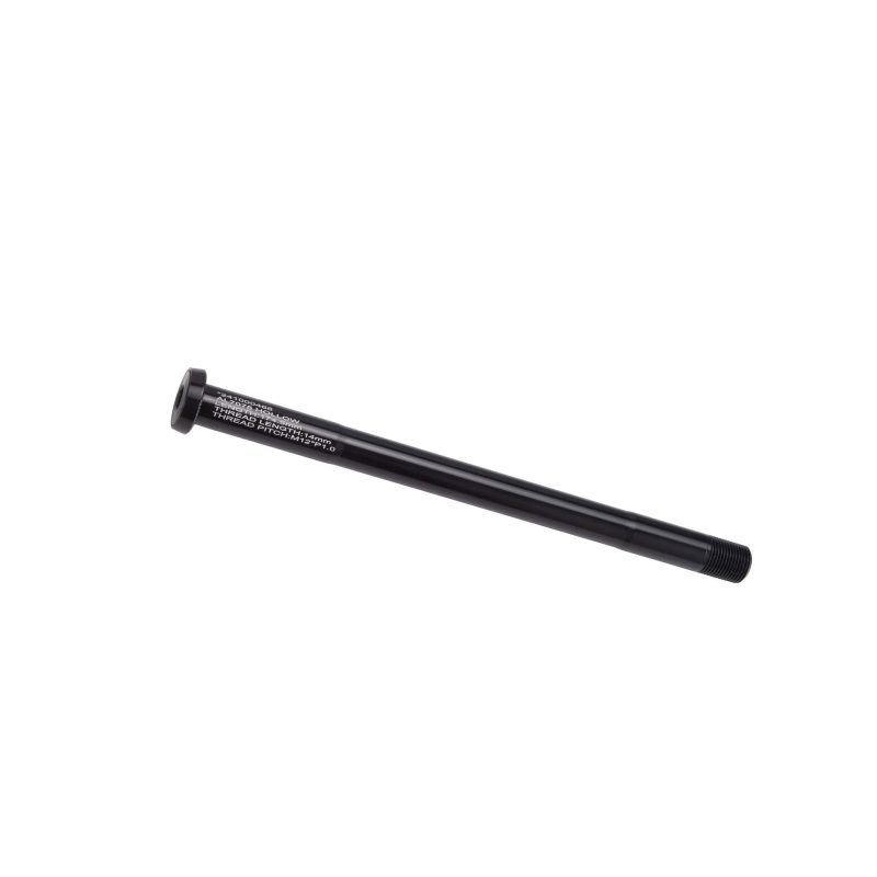bikeco spare parts steckachse hinterrad m12p1 0 174 5mm schwarz