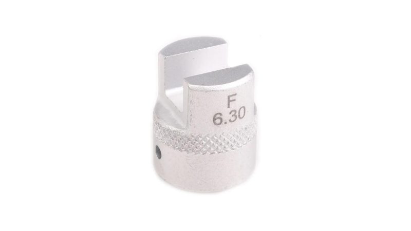 bikeservice adapter zum festziehen silber 10
