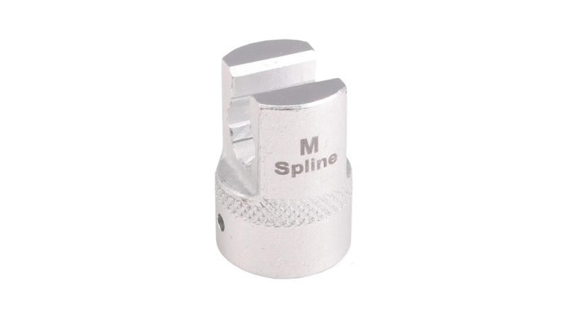 bikeservice adapter zum festziehen silber 5