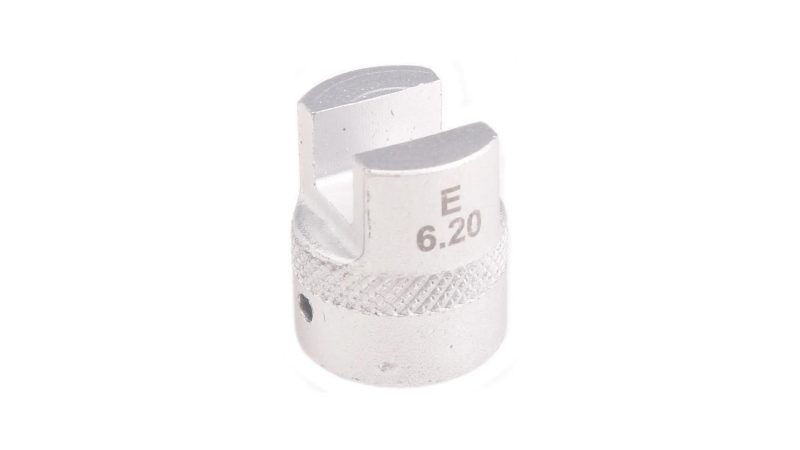 bikeservice adapter zum festziehen silber 6