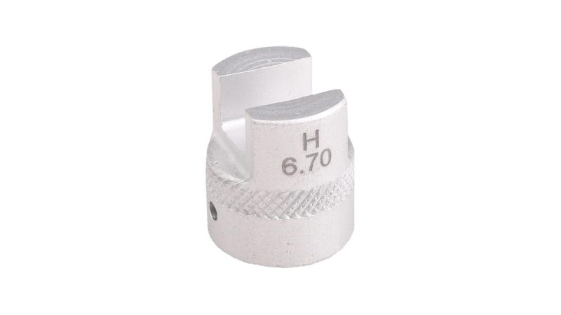 bikeservice adapter zum festziehen silber 7