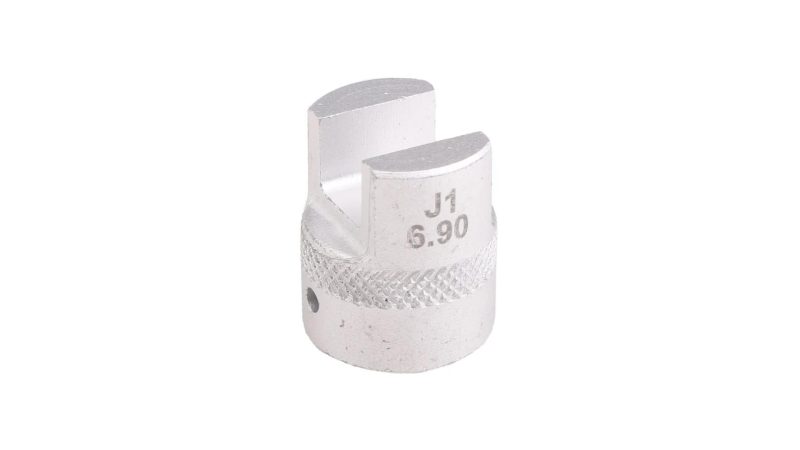 bikeservice adapter zum festziehen silber 8