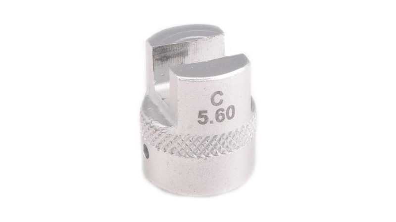 bikeservice adapter zum festziehen silber 9