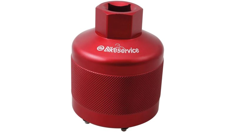 bikeservice gabelkappenschluessel 46 mm rot