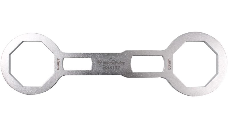 bikeservice gabelkappenschluessel 8 kant silber 1
