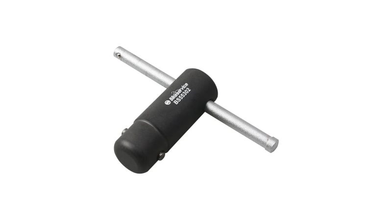 bikeservice montagewerkzeug innen o achse 25 mm schwarz silber