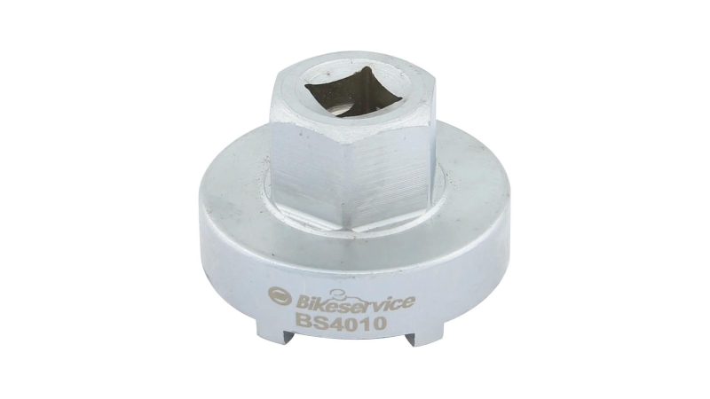 bikeservice nutmutternschluessel 6 zapfen silber