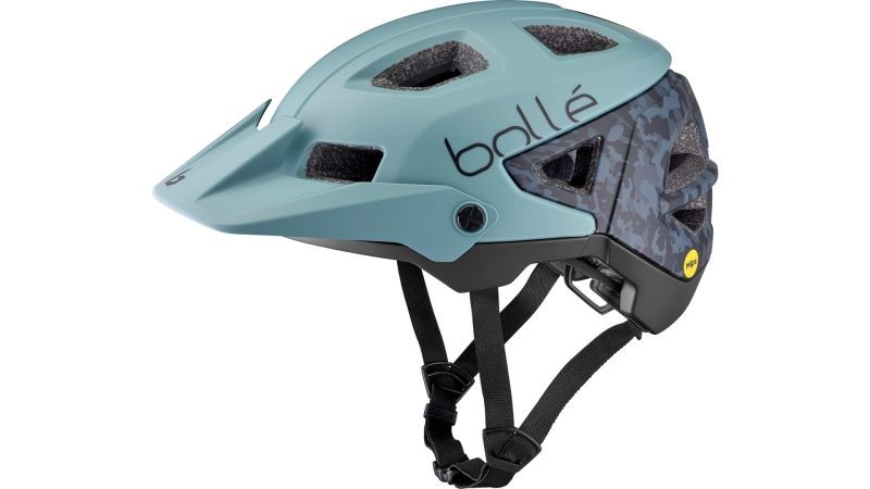 bolle mtb helm eco trackdown mips gruen schwarz sage matte