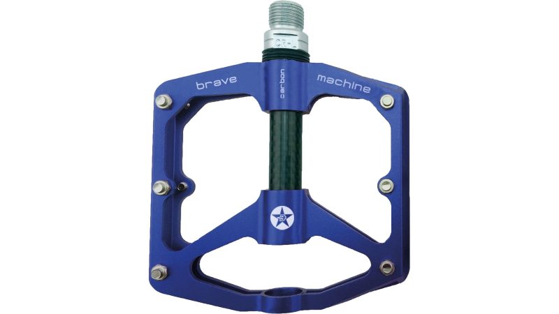 brave pedal freeride carbon blau