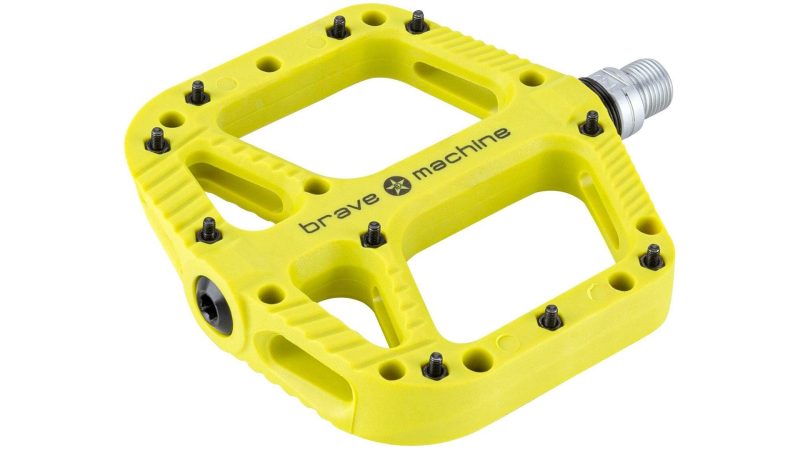brave pedal freeride xl limegreen