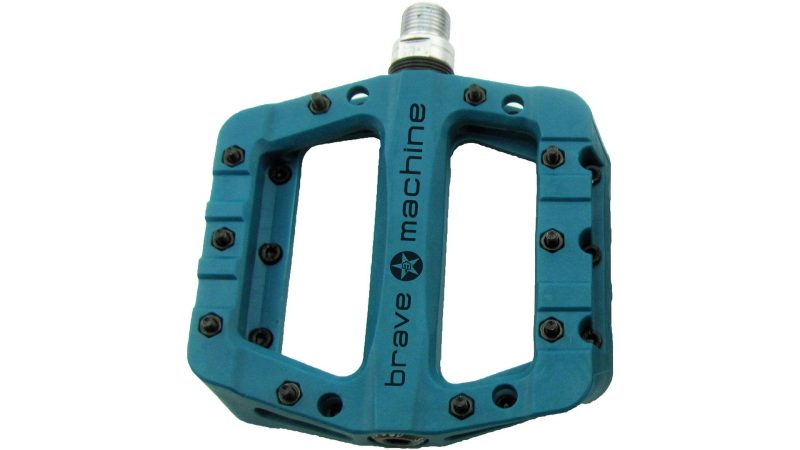 brave plattform pedal dirt light blau