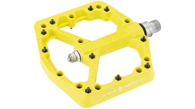 brave plattform pedal freeride 1 limegreen