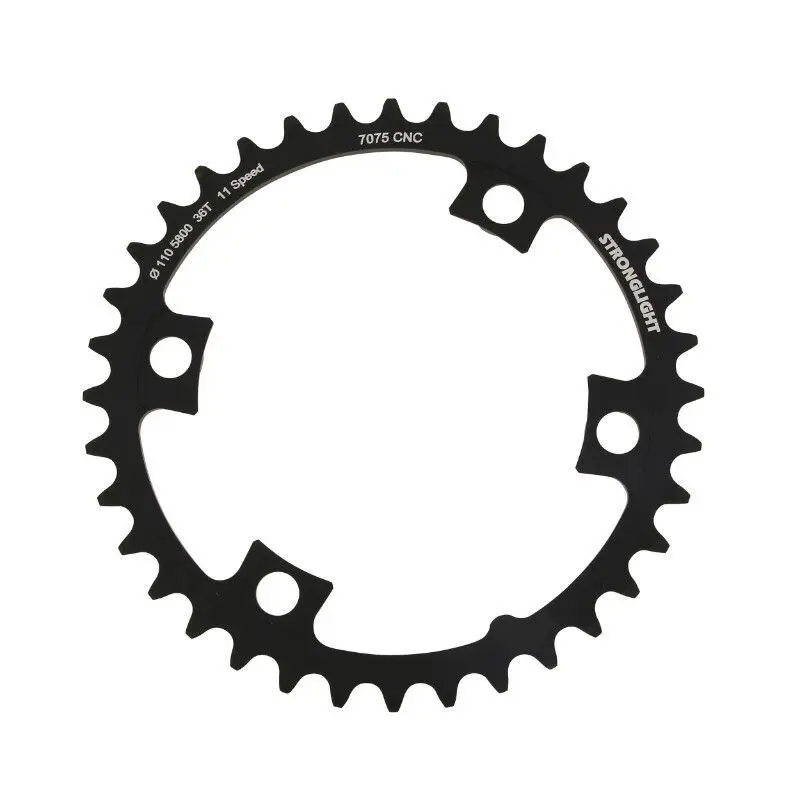 c560c846fe62 Innenliegendes 4 fach Kettenblatt fuer die Strasse Stronglight Shimano 105 5800 Ultegra 6800 Dura Ace 9000 11V