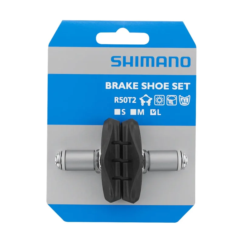 c682ca208162 Shimano Bremsklotzsatz Bremsklotzbefestigungsschrauben und Unterlegscheiben R50T2 x2