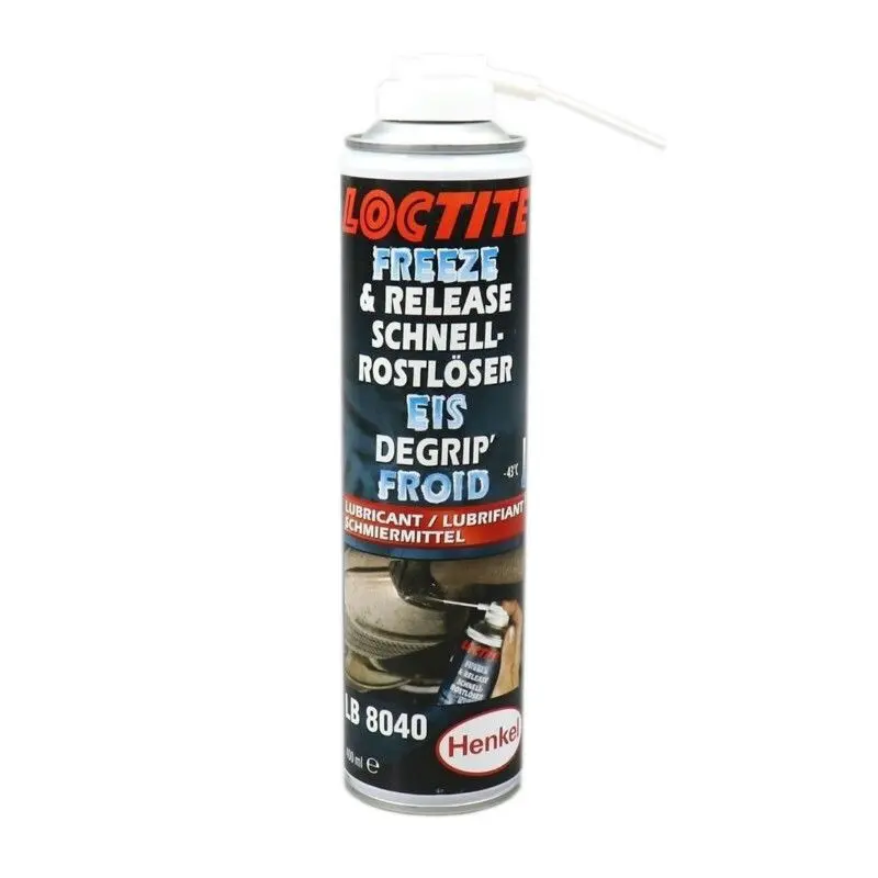 ca63923cf391 Degrippant Kuehler deblockiert durch Thermoschock 43°c Loctite 8040 Aerosol