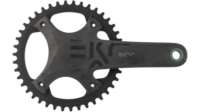 campagnolo kettenradgarnitur ekar 13s 165 mm kurbellaenge schwarz 1