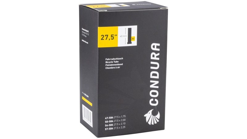 condura schlauch 275 schraderventil av 40 mm schwarz 1