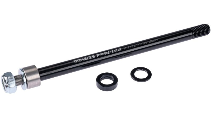 contec achsadapter thrubee trailer shimano schwarz 1