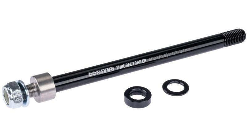 contec achsadapter thrubee trailer shimano schwarz