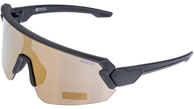 contec brille rush revo matt black gold