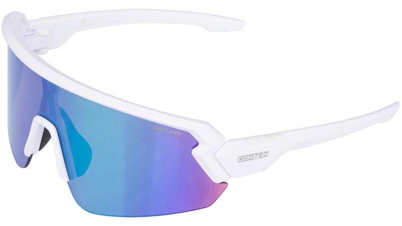 contec brille rush revo matt polar white cypher green