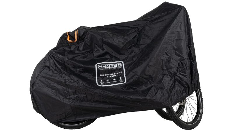contec fahrradschutzhuelle bike shelter double cargo