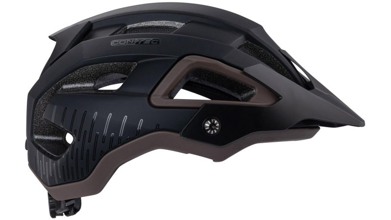 contec helm katla schwarz braun black velvet spirit rock