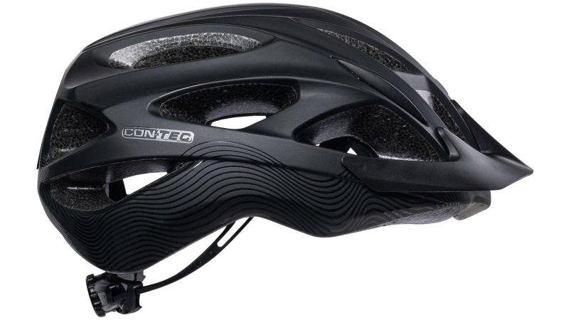 contec helm laska schwarz black velvet