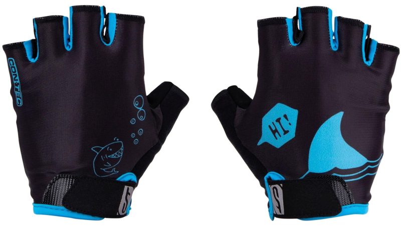 contec kinderhandschuh sharky schwarz blau schwarz blau