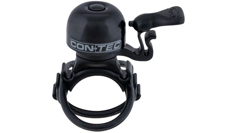 contec miniglocke mini bing schwarz grau