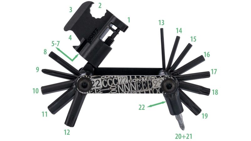 contec multifunktionswerkzeug pocket gadget f22 stealth