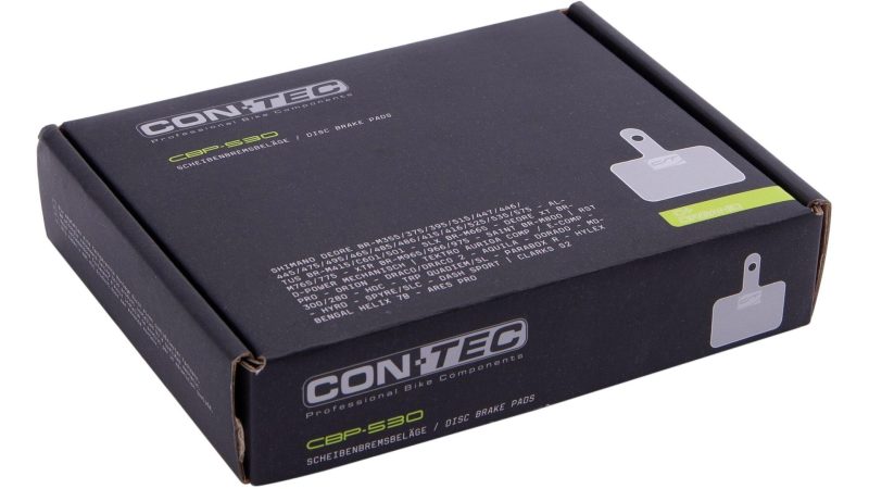 contec scheibenbremsbelag discstop cbp 530 blau grau