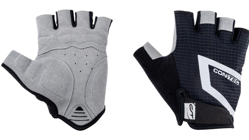 contec sommerhandschuh crosso mod 24 schwarz grau 1
