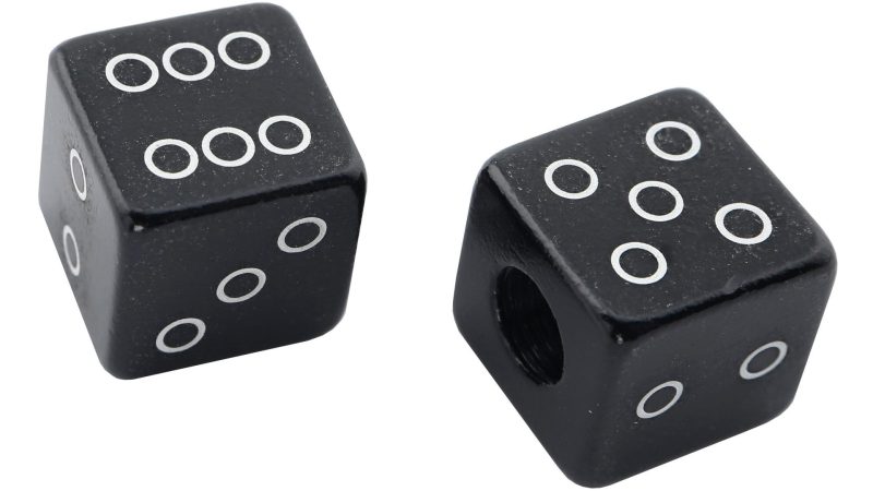 contec ventilkappe valve caps gambler schwarz