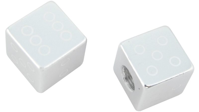 contec ventilkappe valve caps gambler silber