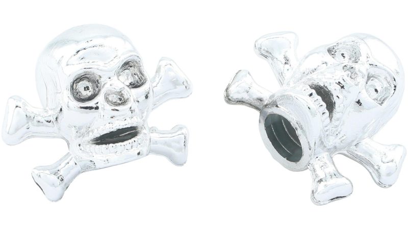 contec ventilkappe valve caps skull bones