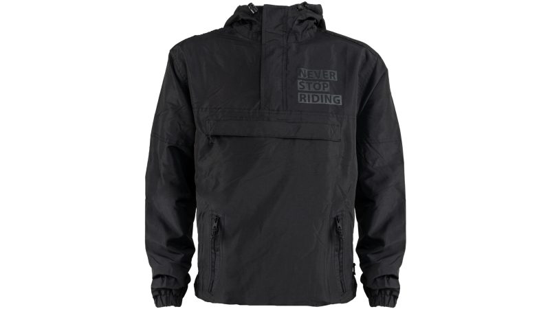 contec windstopper jacke wind support schwarz