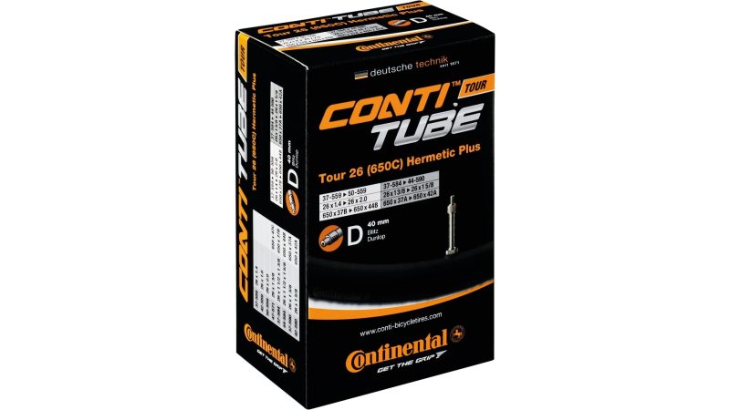 continental schlauch tour hermetic plus schwarz 1