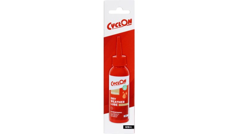 cyclon kettenfett dry weather lube 125 ml tropfflasche