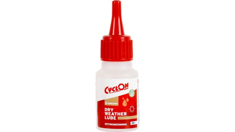 cyclon kettenfett dry weather lube 25 ml tropfflasche