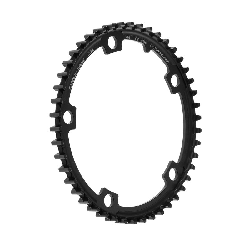 d4c603470687 Gates Carbon Drive Vordere Riemenscheibe CDXFin Line 5 Arm 130 mm Lochkreis 46 Zaehne